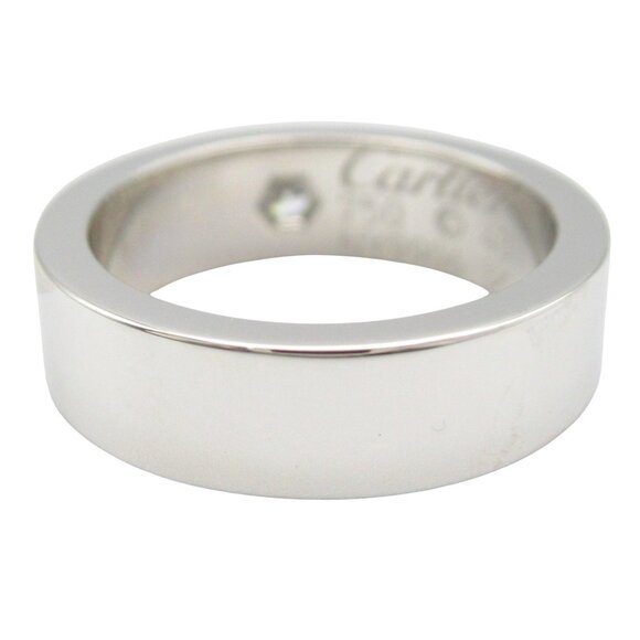 CARTIER 18k White Gold Diamond Love Ring - Picture 3 of 9